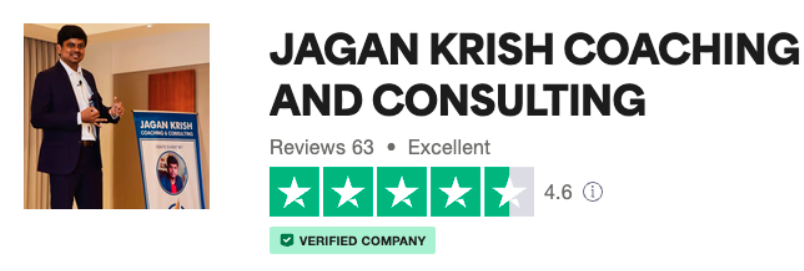 Jagan TrustPilot Trust Score