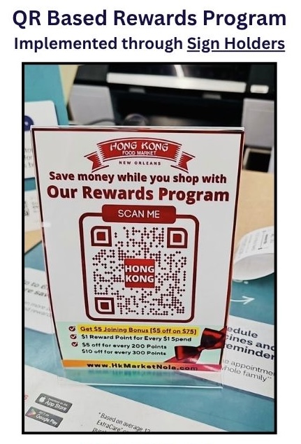 QR-Based Web App for Supermarkets